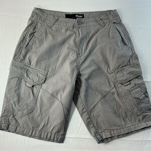 Plugg Men's Cargo Shorts in Gray